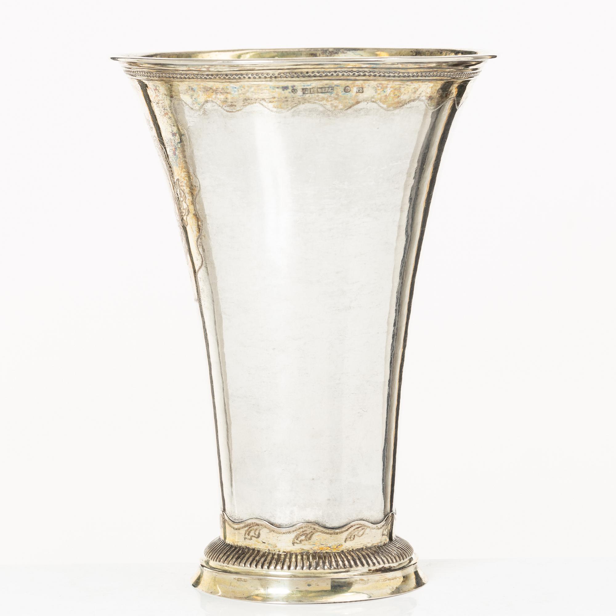 Petter Gillberg, bägare, silver, Varberg 1790.
