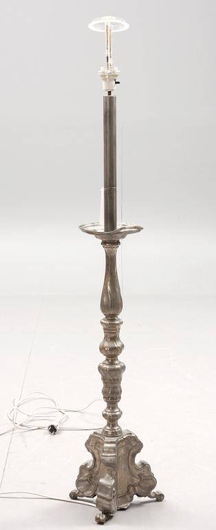GOLVLAMPA, tenn, 1800-tal.
