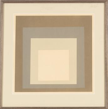 Josef Albers, "Day + Night IV", ur Day and Night: Homage to the Square.