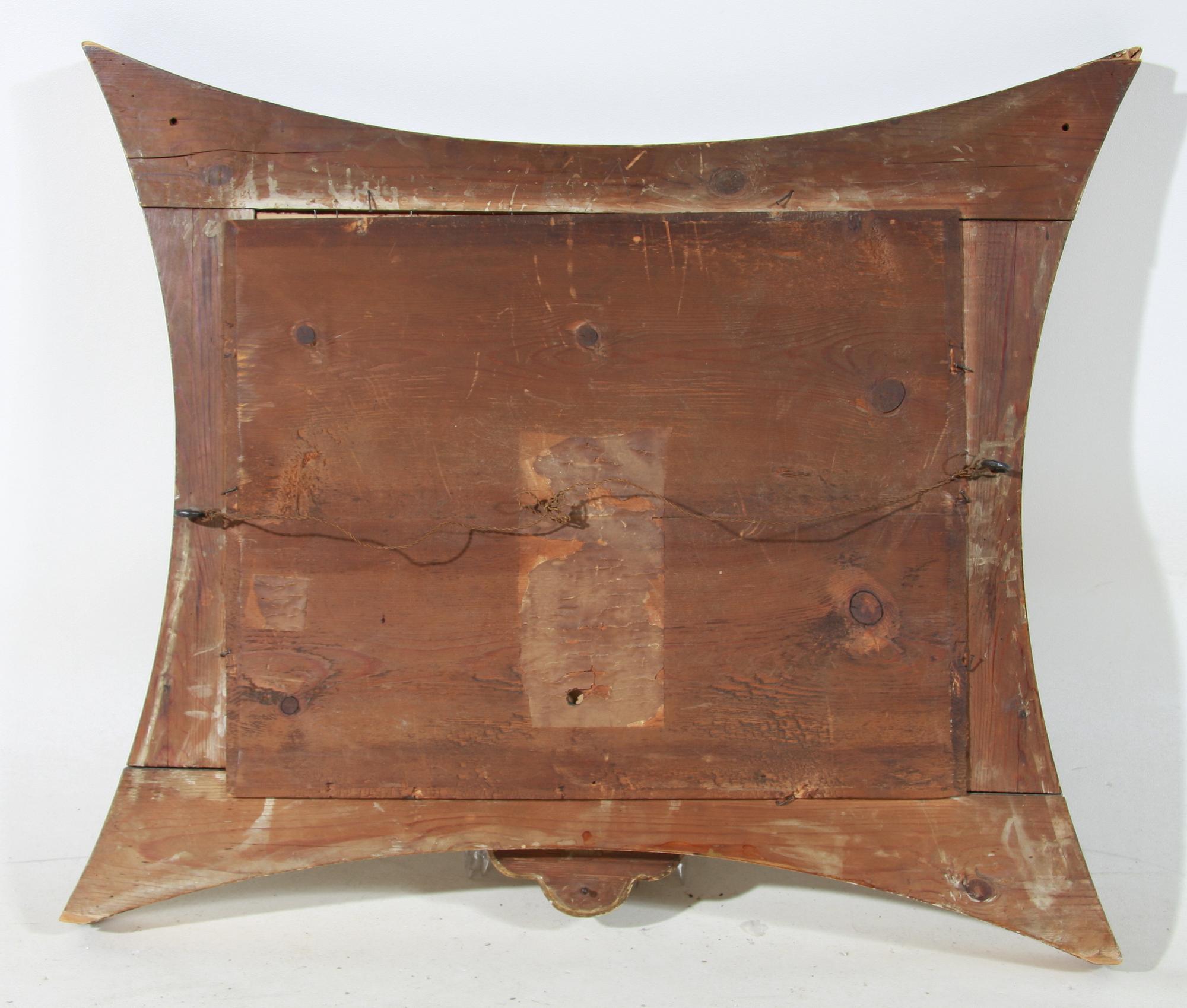 SPEGELLAMPETT, nyrokoko, 1800-talets andra hälft.