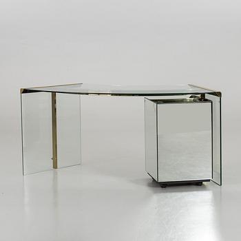 A GALLOTTI 6 RADICE DESK and UNIT. Designed in 1972.