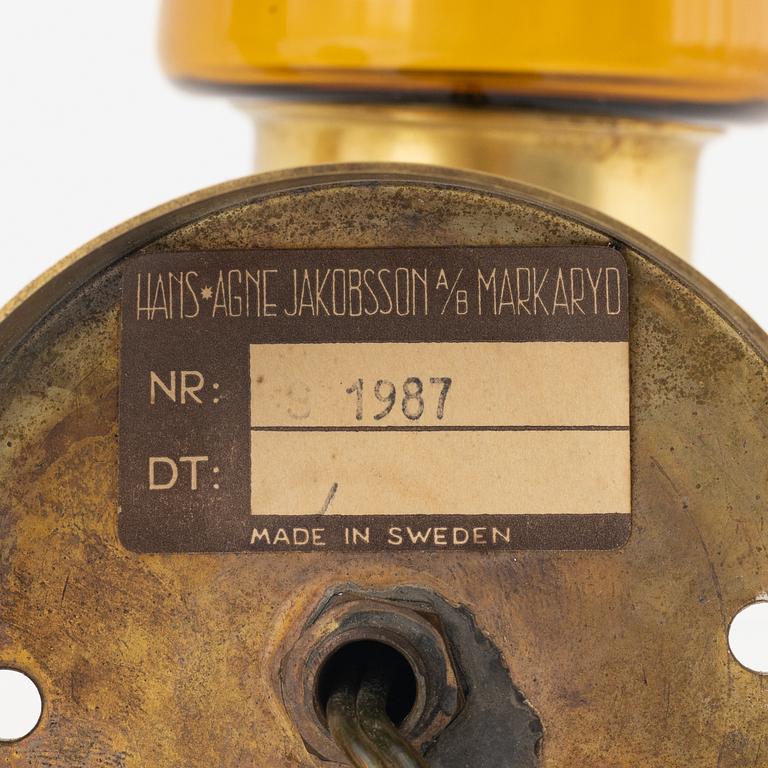 Hans-Agne Jakobsson, vägglampor, ett par, Markaryd.