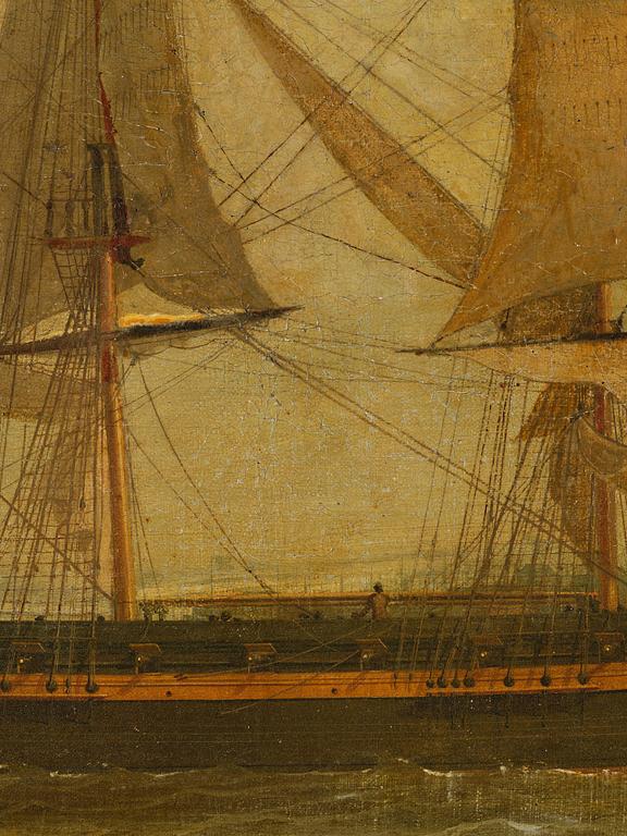 English school, early 19th century, Ship portrait.