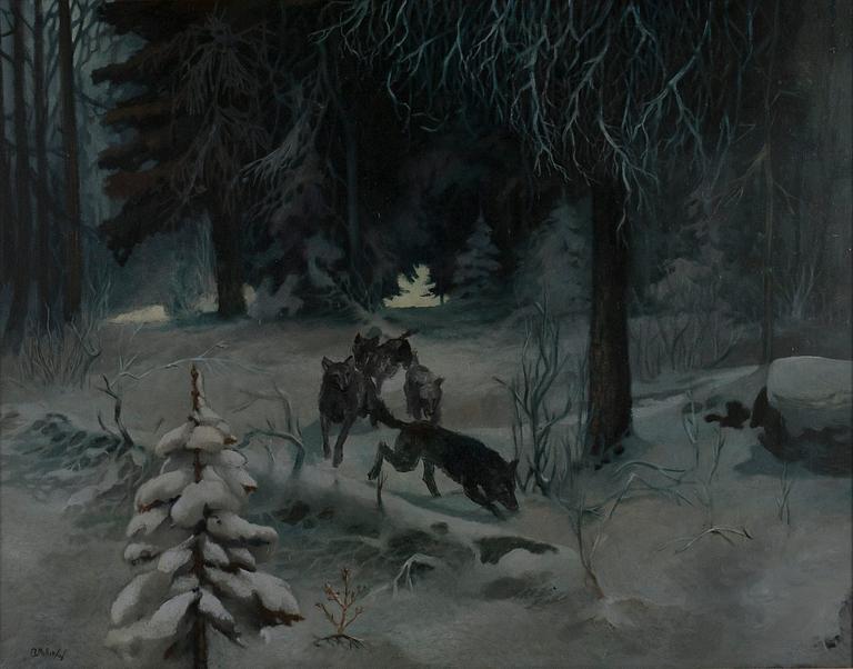 Reijo Meller, Susia metsässä.