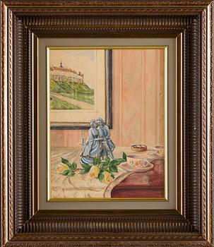 Maria Wiik, Figuriini pöydällä.