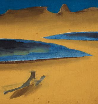 Torsten Renqvist, oil on canvas, signed and dated -53.