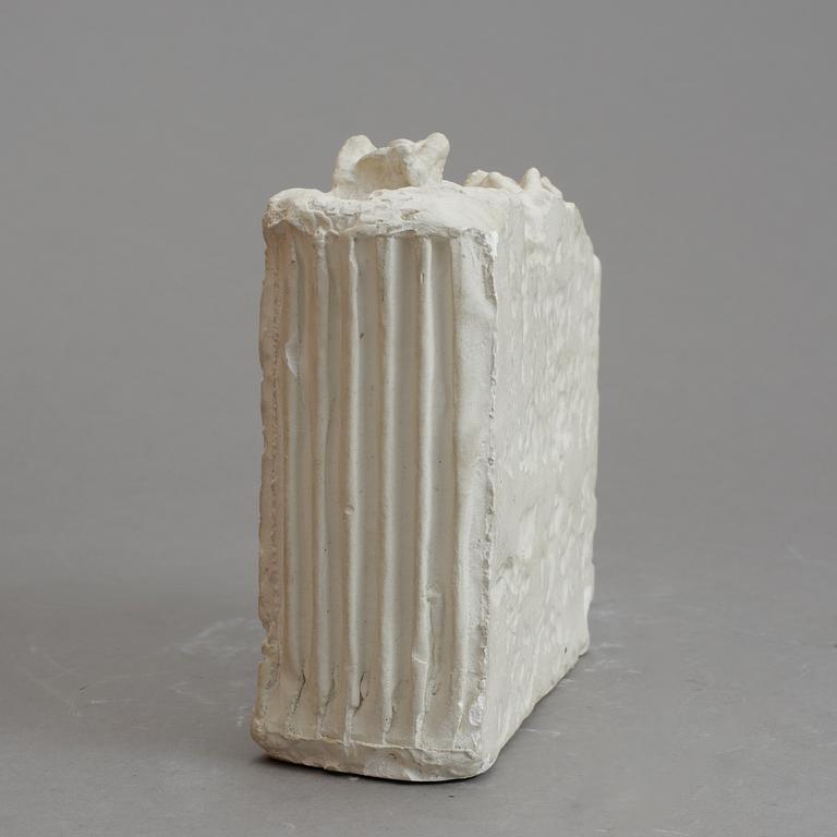 CLAES OLDENBURG, skulptur, gips, otydlig märkning.