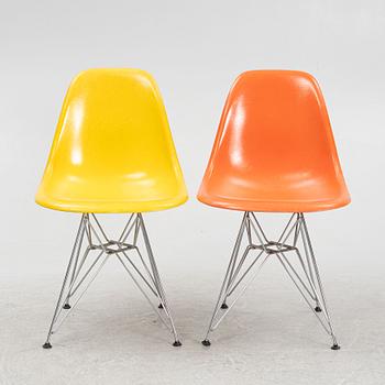 Charles Eames, stolar, 6 st, "DSR Plastic Chair", Herman Miller/Vitra.
