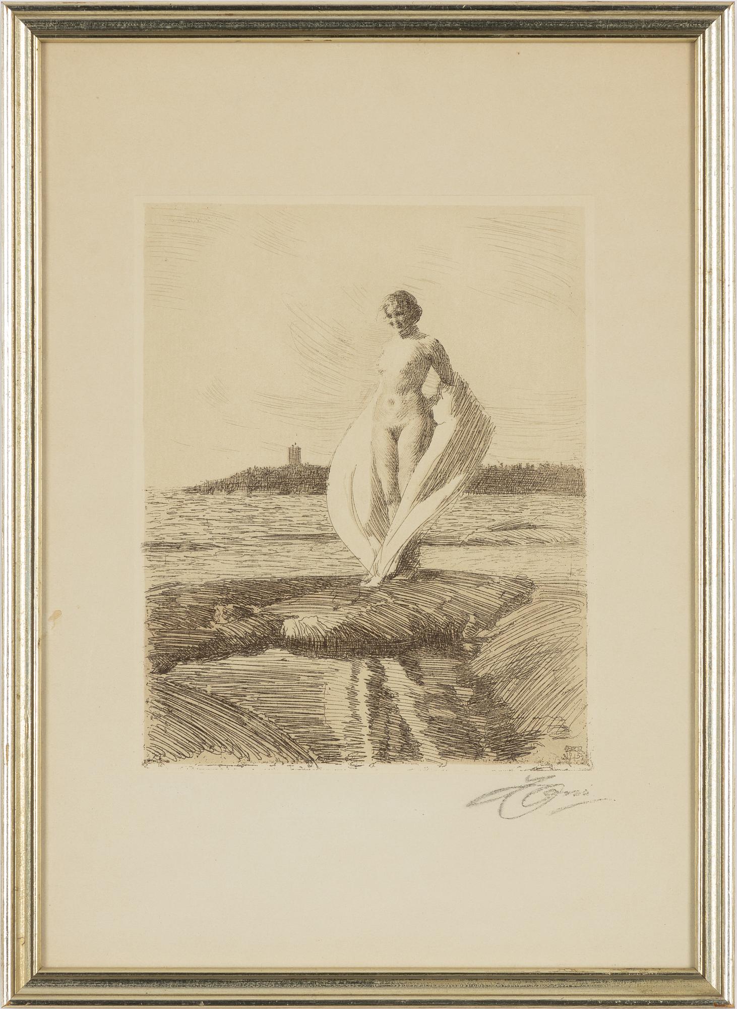 Anders Zorn, "Svanen".