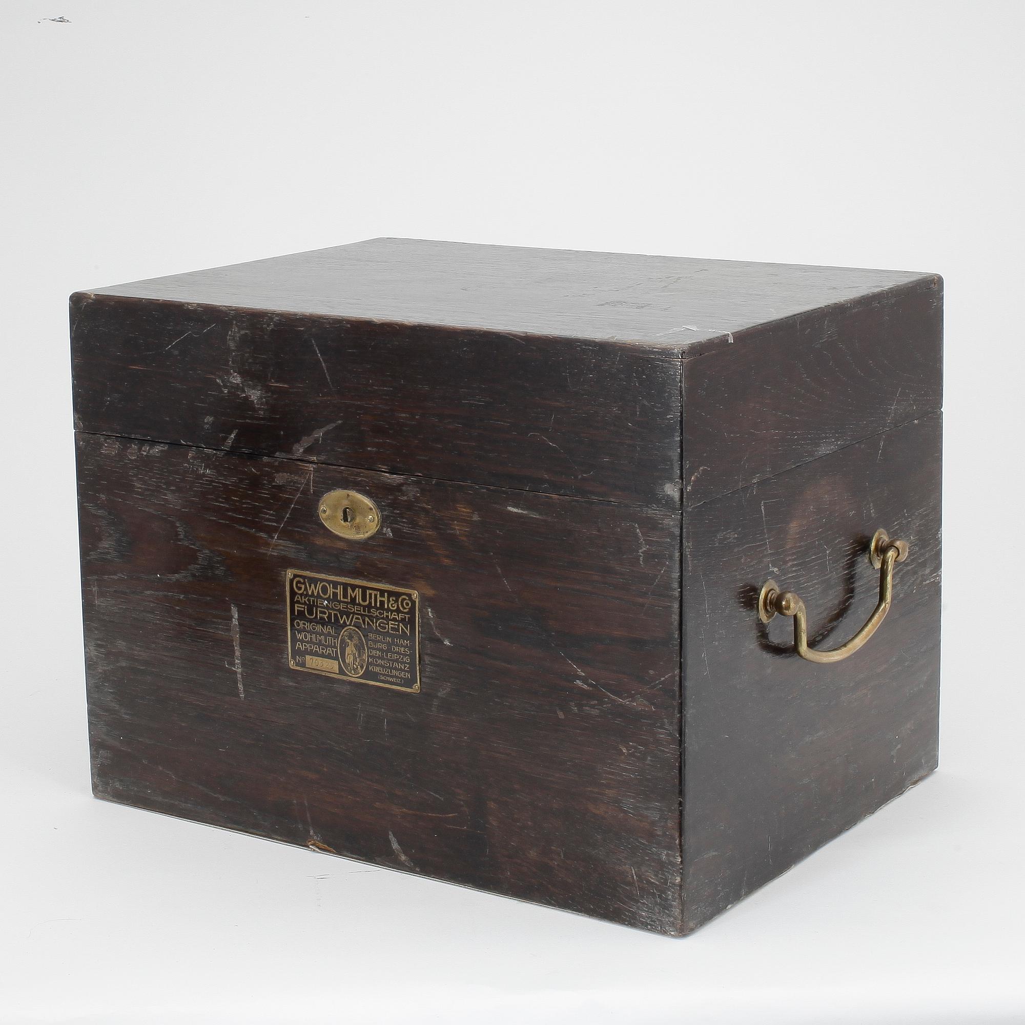 STRÖMMÄTARE, G. Wohlmuth & Co. Tyskland. 1900-talets första hälft.