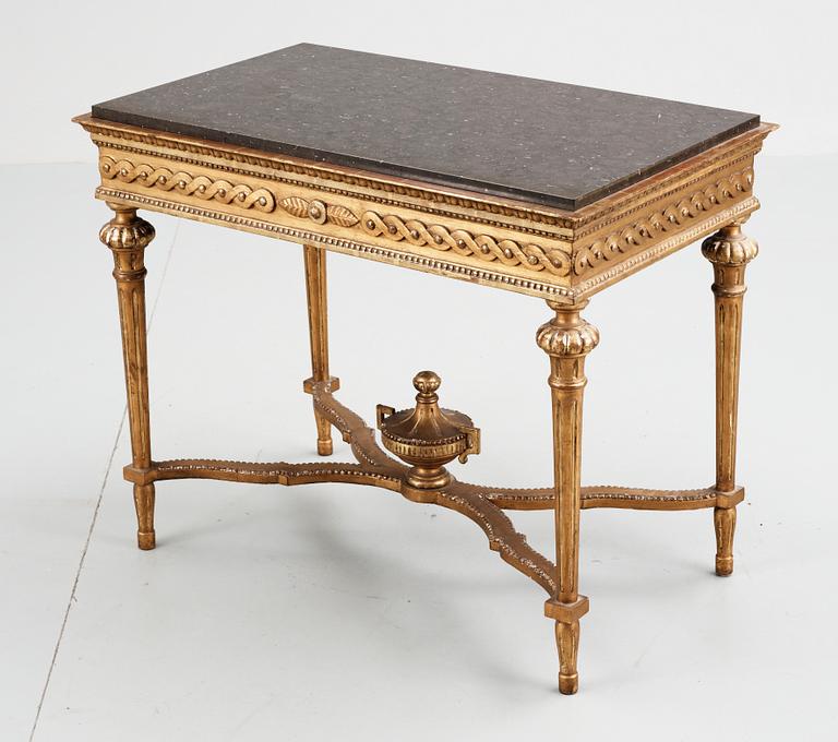 SALONGSBORD, gustaviansk stil, omkring sekelskiftet 1900.