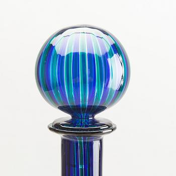 Gio Ponti, Carafe with stopper, for Venini.