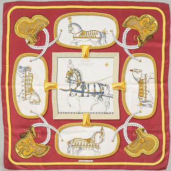 HERMÈS, "Grand Apparat", scarf.