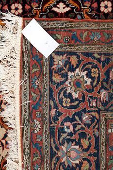 SEMI-ANTIQUE ESFAHAN probably. 216,5 x 143 cm.