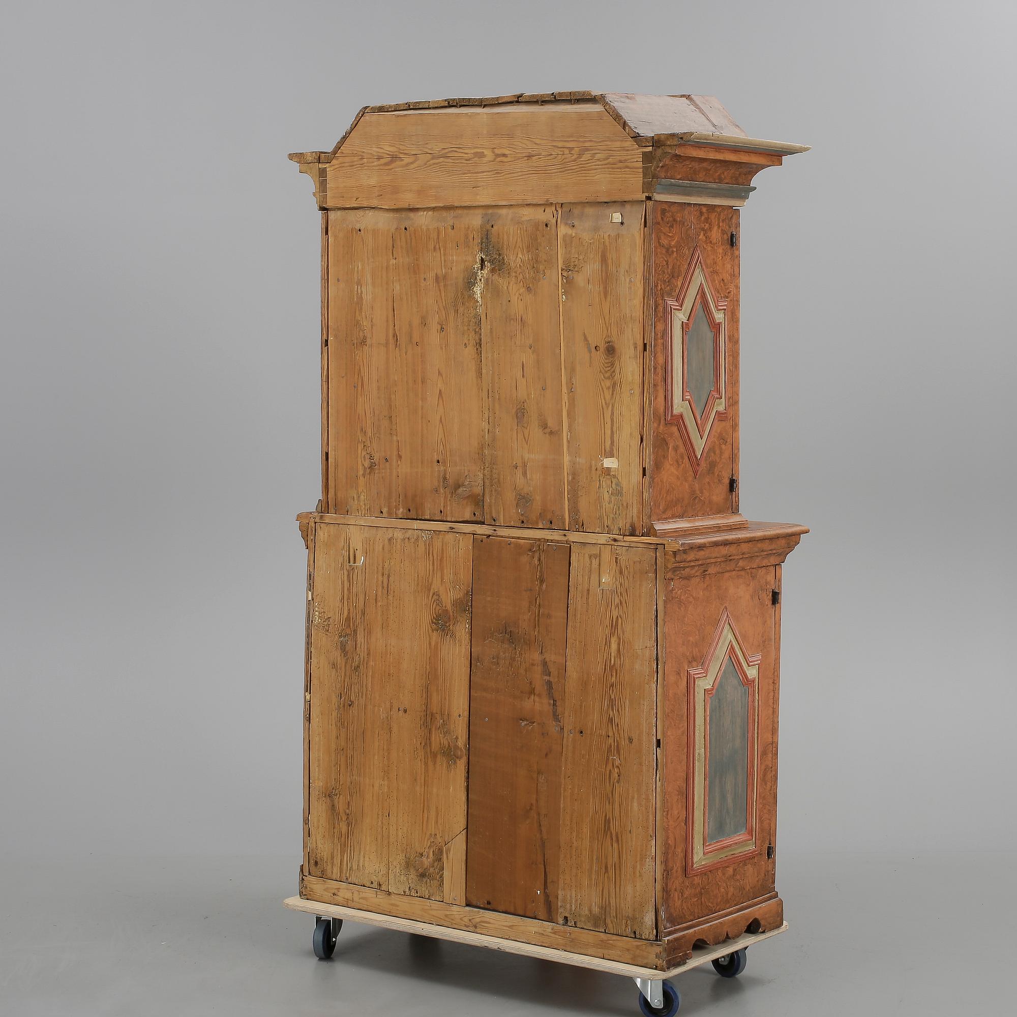 SKÅP, allmoge, 1700-tal.
