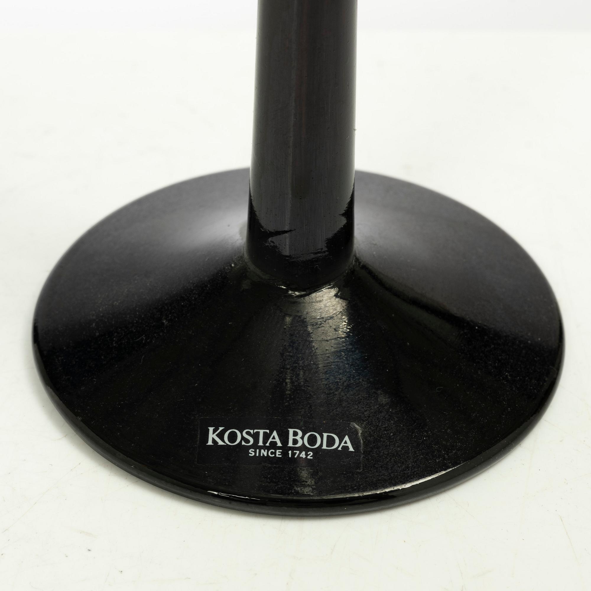 Ulrica Hydman-Vallien, vinglas, 7 st, Kosta Boda.