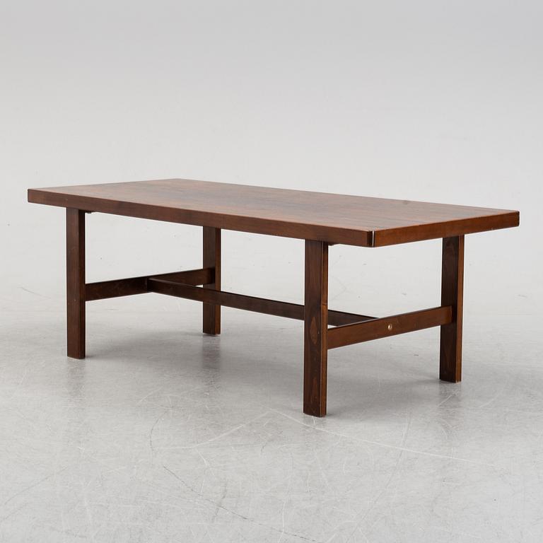 A rosewood coffee table, 1960's-80's.