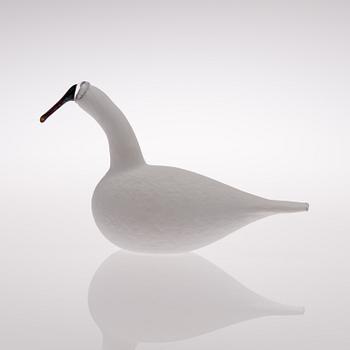 OIVA TOIKKA, LASILINTU, "Karjalan Laulujoutsen", signeerattu O. Toikka Iittala 5140 2015.