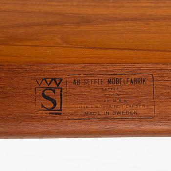 Tove & Edvard Kindt Larsen, soffbord, modell 125, AB Seffle Möbelfabrik, 1950/60-tal.