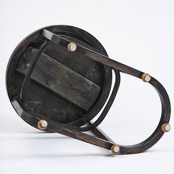 Carl Bergsten, stol, Gemla Leksaksfabrik, Diö, för Konst- och industriutställningen, Norrköping, 1906.