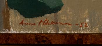AUNE MIKKONEN, oil on canvas, signed and dated -52.