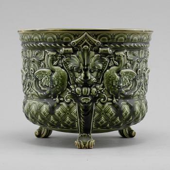YTTERFODER, flintgods, Gustavsberg, omkring 1900.