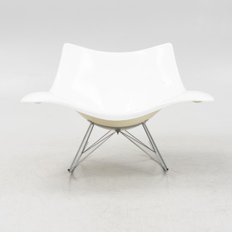 Thomas Pedersen, gungstol, 'Stingray', Fredericia Furniture, modellen formgiven 2002.