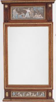 A late Gustavian circa 1800 mirror.