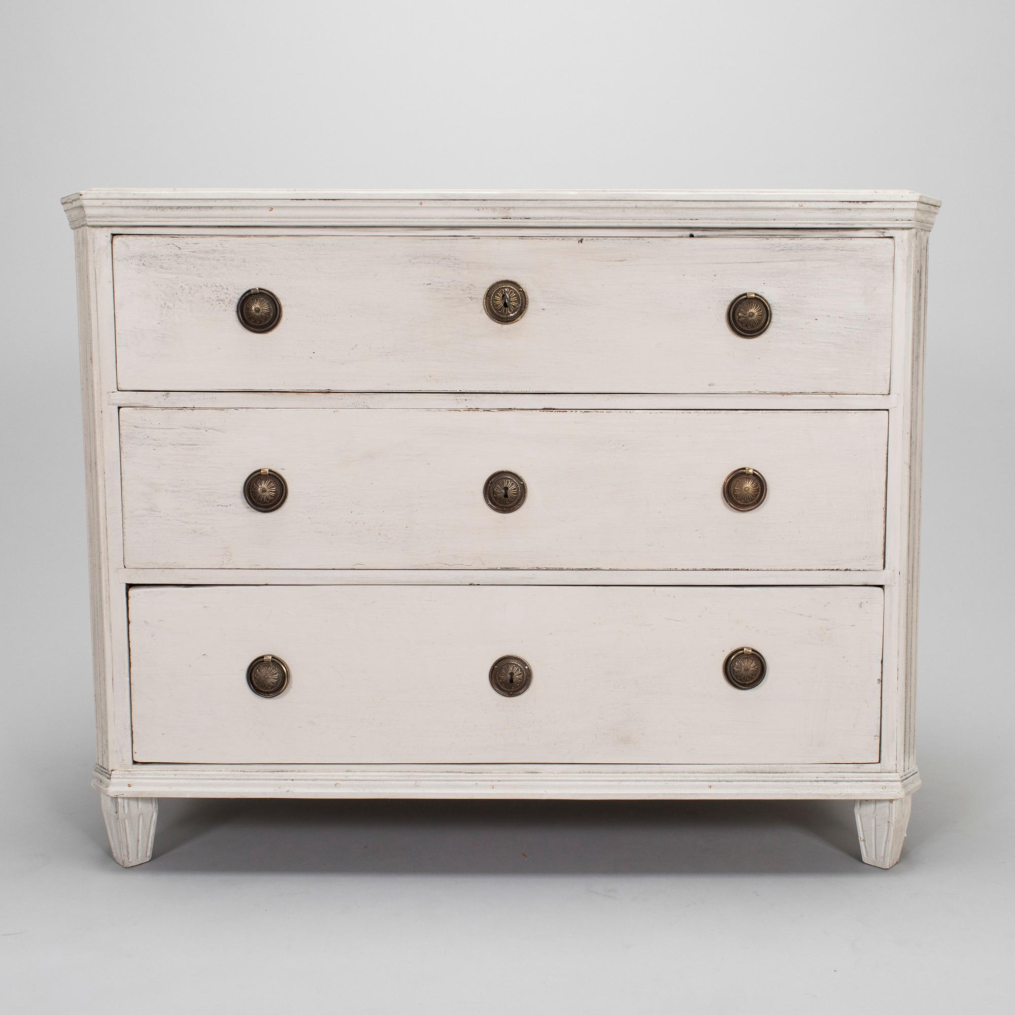 Byrå, gustaviansk stil, 1900-talets början.