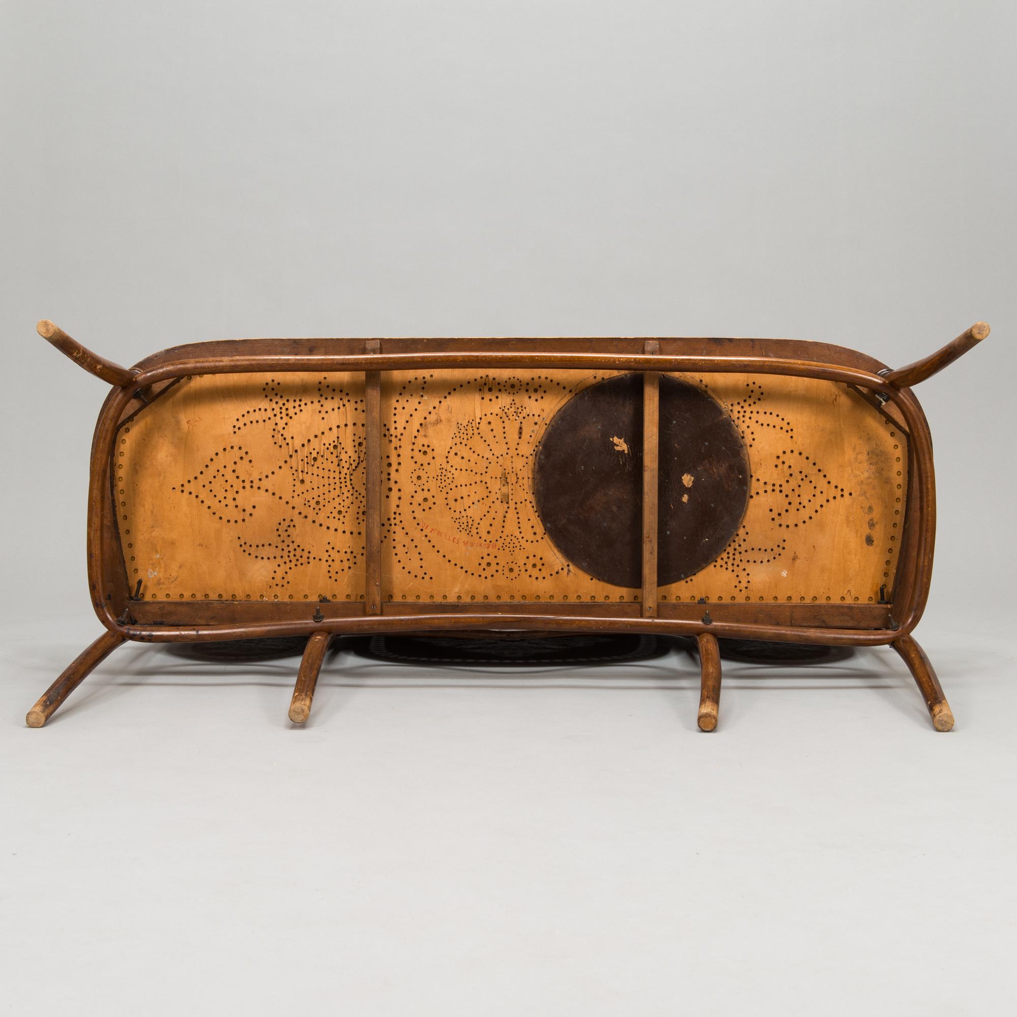 Soffa, Thonet-stil, 1900-talets början.