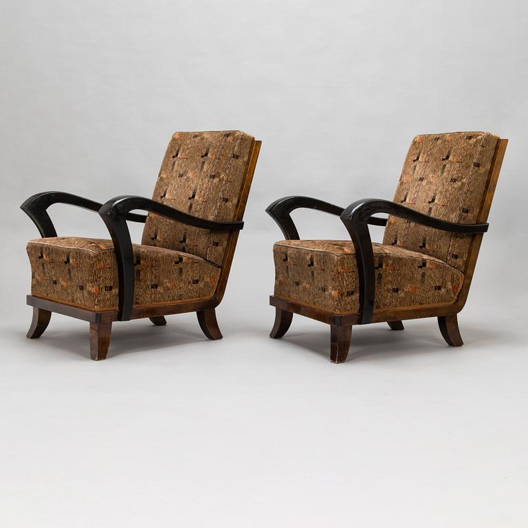 A 1930's armchairs.