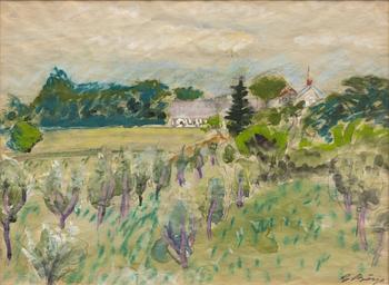 Gideon Börje, Landscape with House.