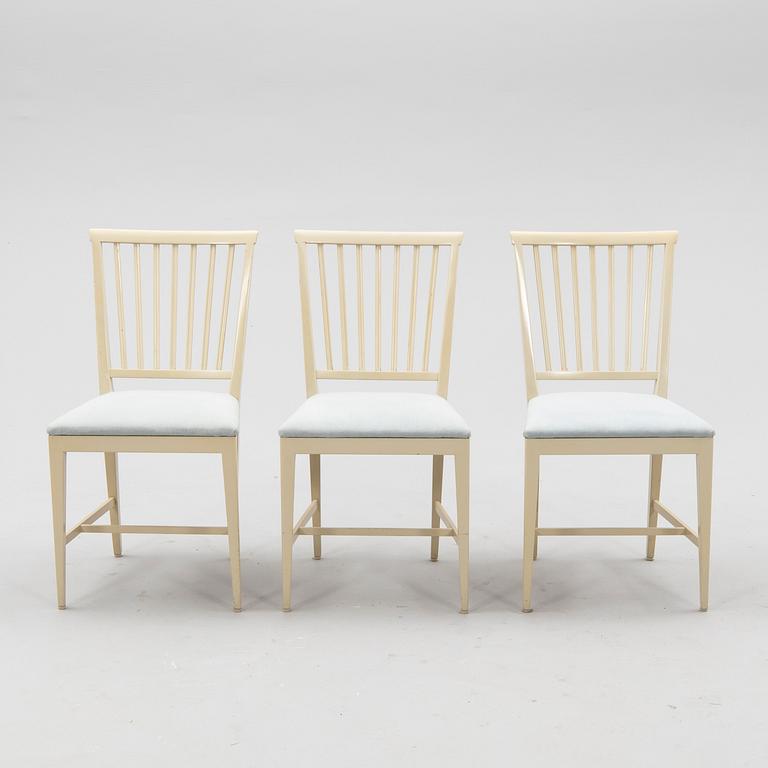 Carl Malmsten, Dining set 8 pieces Bodafors mid/second half of the 20th century.