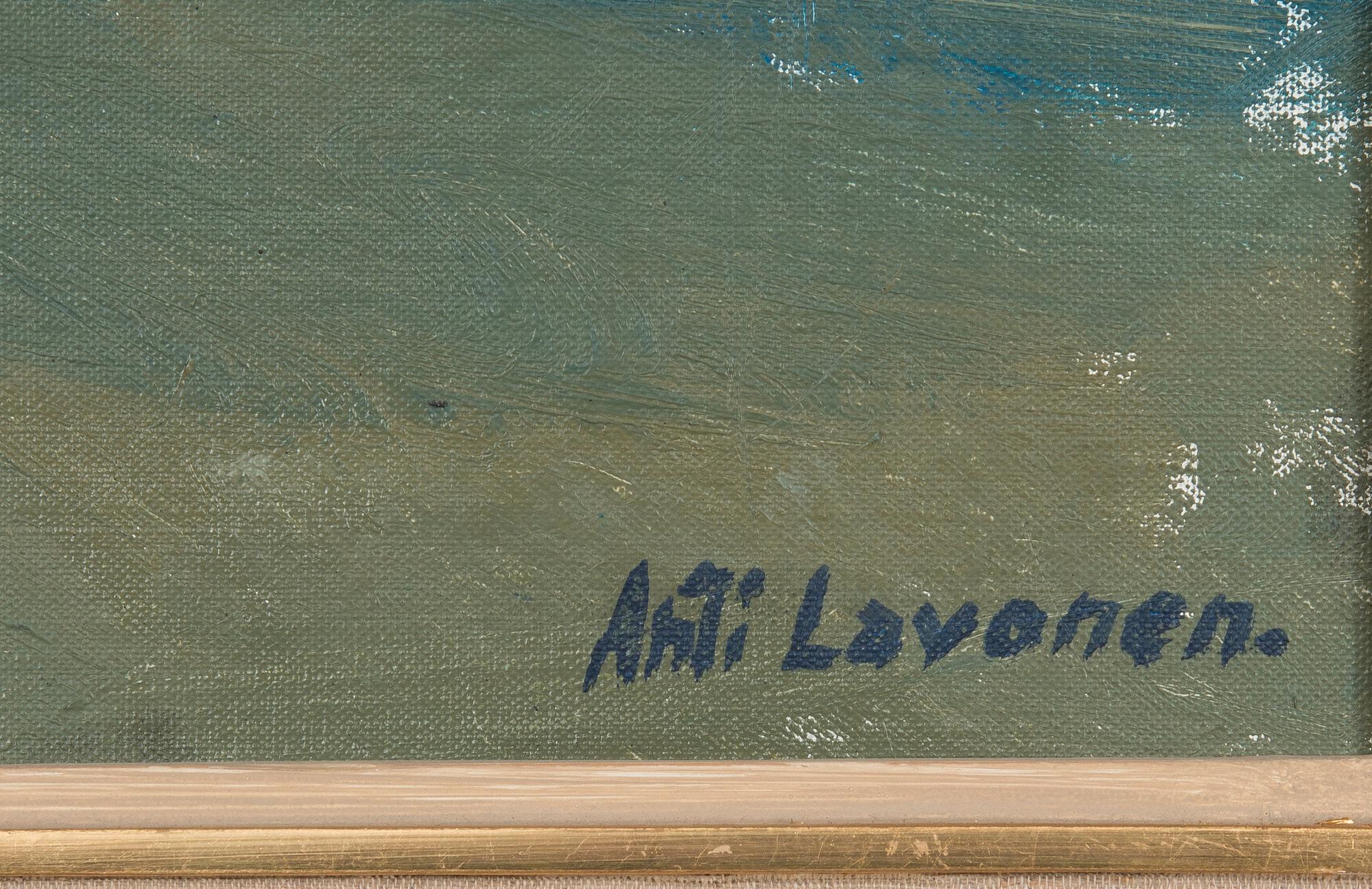 Ahti Lavonen, "EDGE OF THE FOREST".