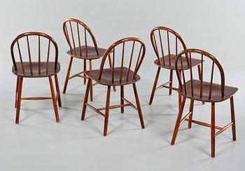 STOLAR, 5 st, "Fanett" Edsbyverken, 1950/60-tal.
