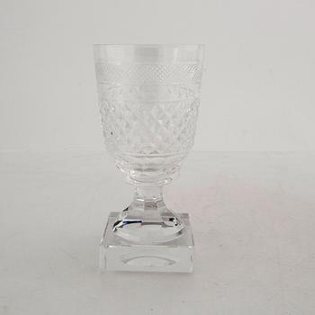 Elis Bergh, glass service Kent 36 pcs from kosta mid 1900s.