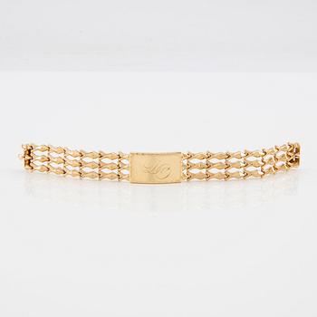 Bracelet 18K gold, Vicenza Italy.