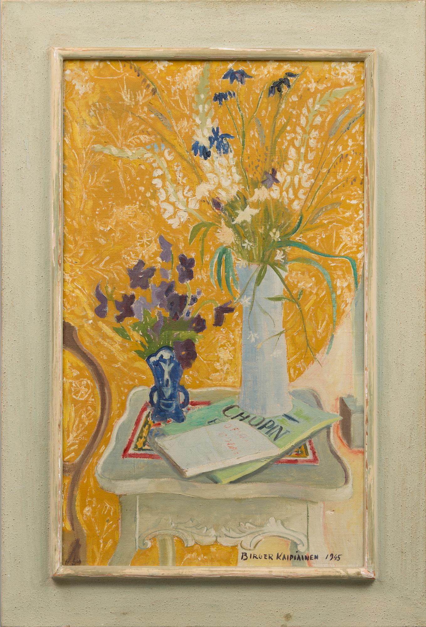 BIRGER KAIPIAINEN, STILL-LIFE.