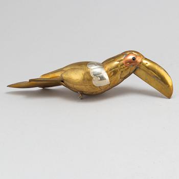 SERGIO BUSTAMENTE, tillskriven, skulptur, mässing och koppar, omkring 1970.