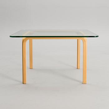 ALVAR AALTO, lasipöytä malli Y805A, Artek, 1900-luvun loppu.