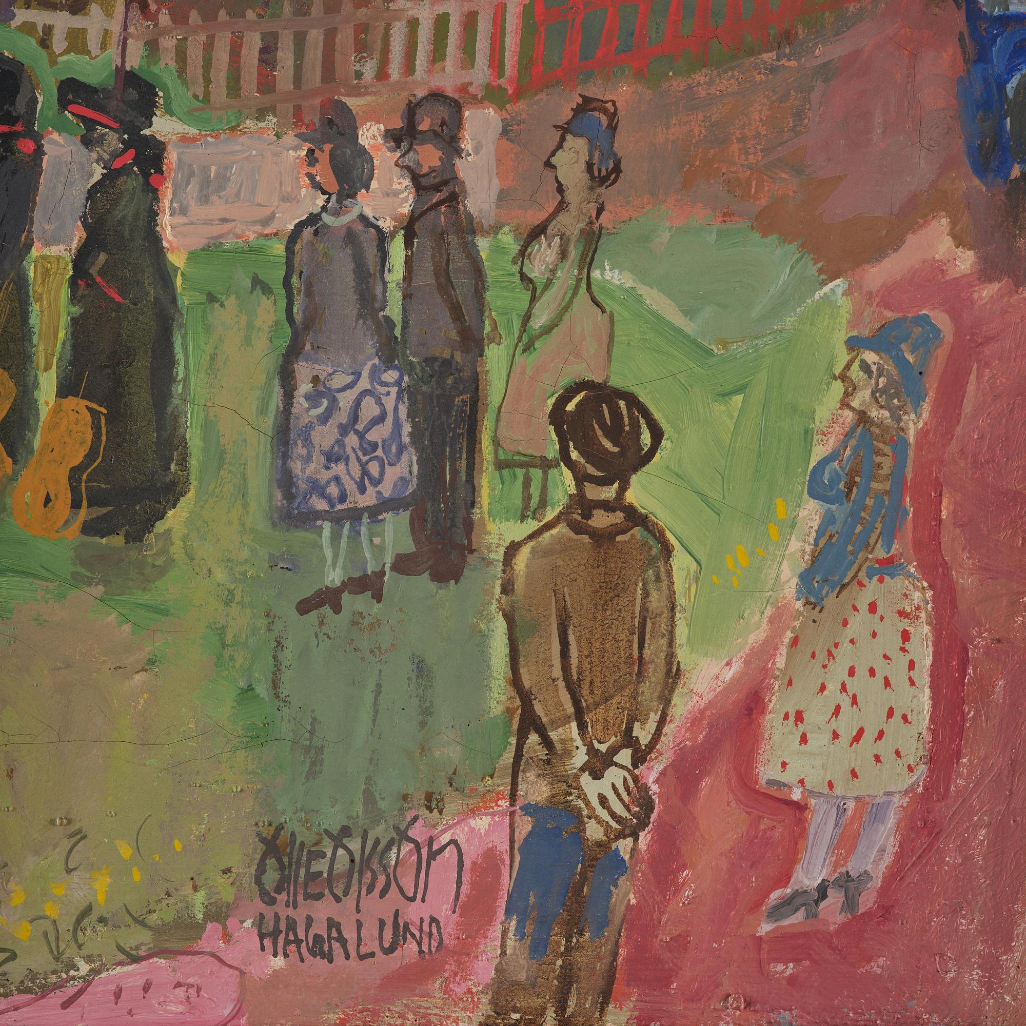 Olle Olsson-Hagalund, The Salvation Army in Hagalund.