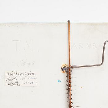 Toini Muona, relief, stengods, signerad TM Arabia.