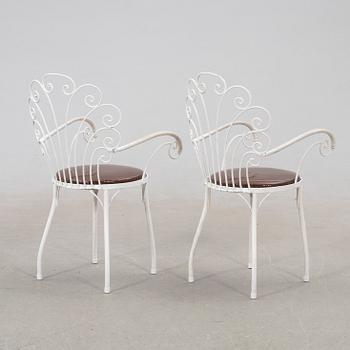 Trädgårdgrupp, 4 delar, 1900-tal.