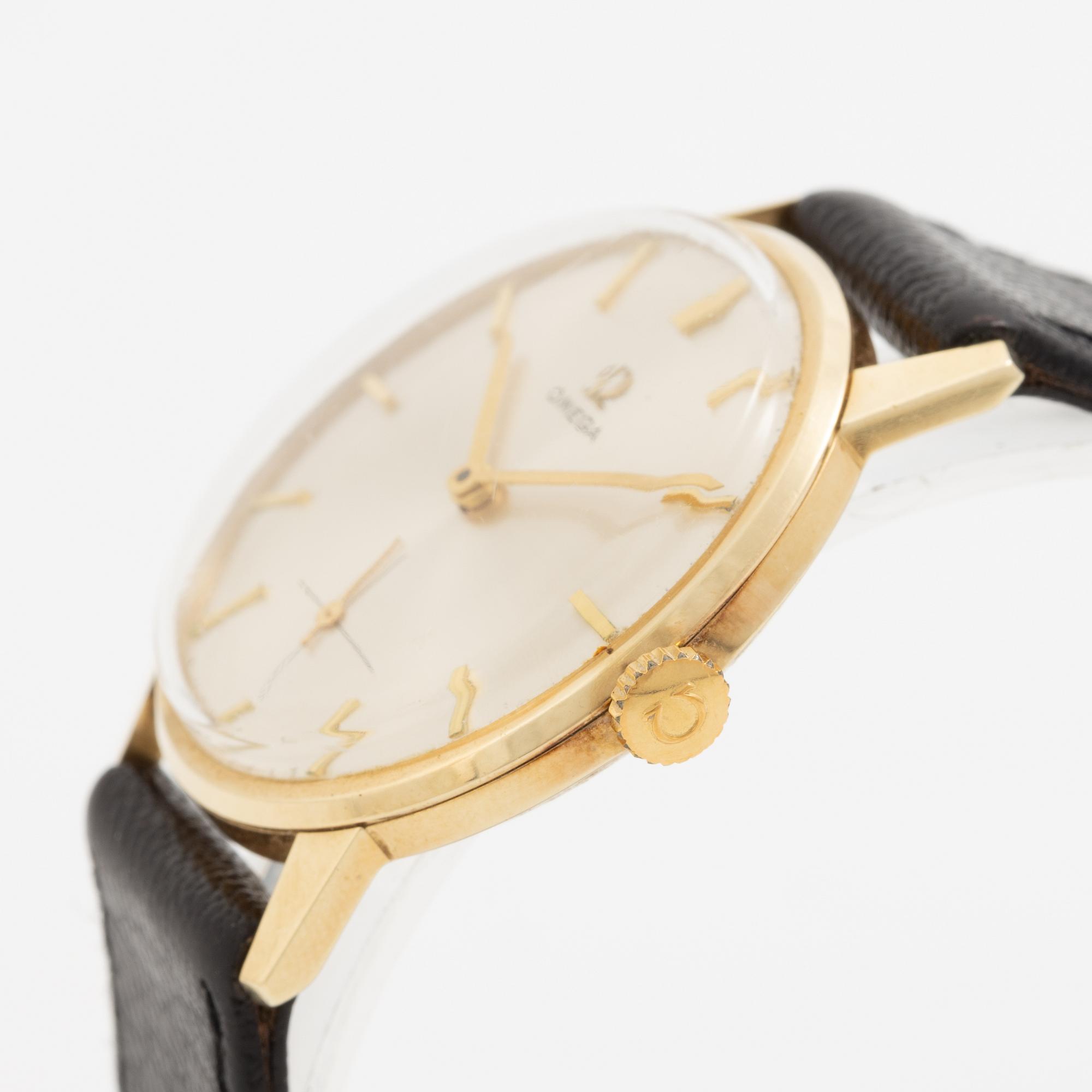 Omega, wristwatch, 34 mm.