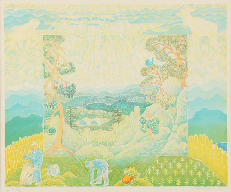 MÅRTEN ANDERSSON, grafiskt blad, signerad och numrerad 9/400.