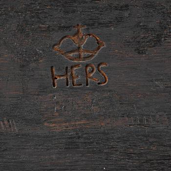 A Swedish Baroque Royal writing desk, by Hindrich von Hachten Ordered for the queen Hedvig Eleonora (1636-1715) 1683.