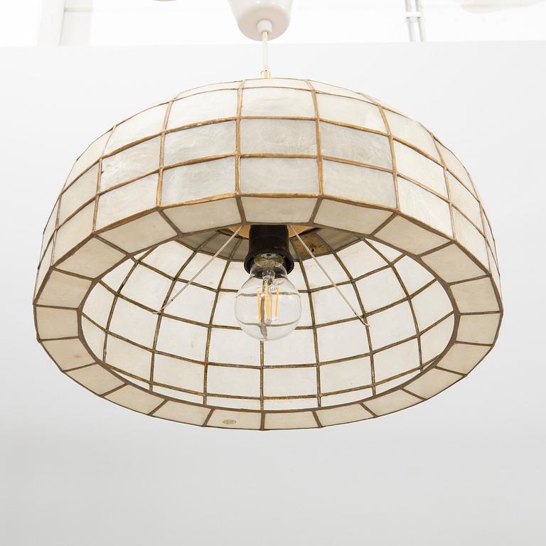 Anders Pehrson, "Knubbling Special", taklampa, producerad i en begränsad upplaga om ca 10 exemplar, ateljé Lyktan, 1970-tal.