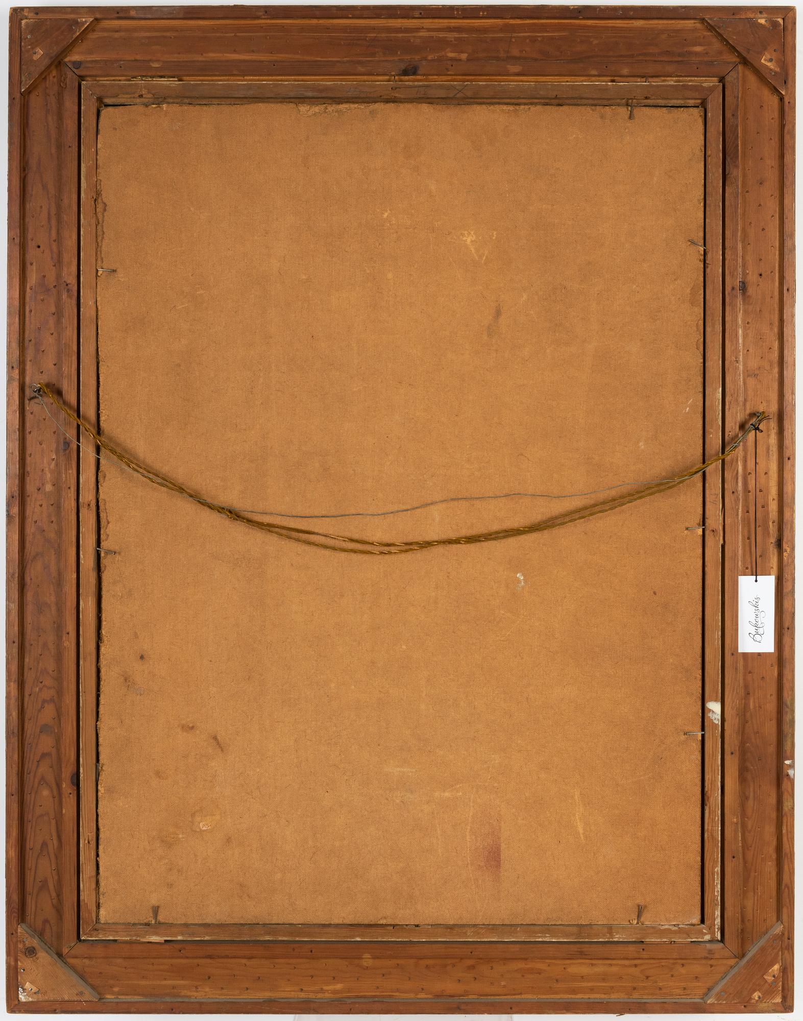 Holger Peter Svane Lübbers, oil on canvas/panel, signed and dated 1900.