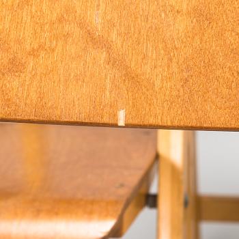 Six 1960s folding chairs for SOK Vaajakosken tehtaat.