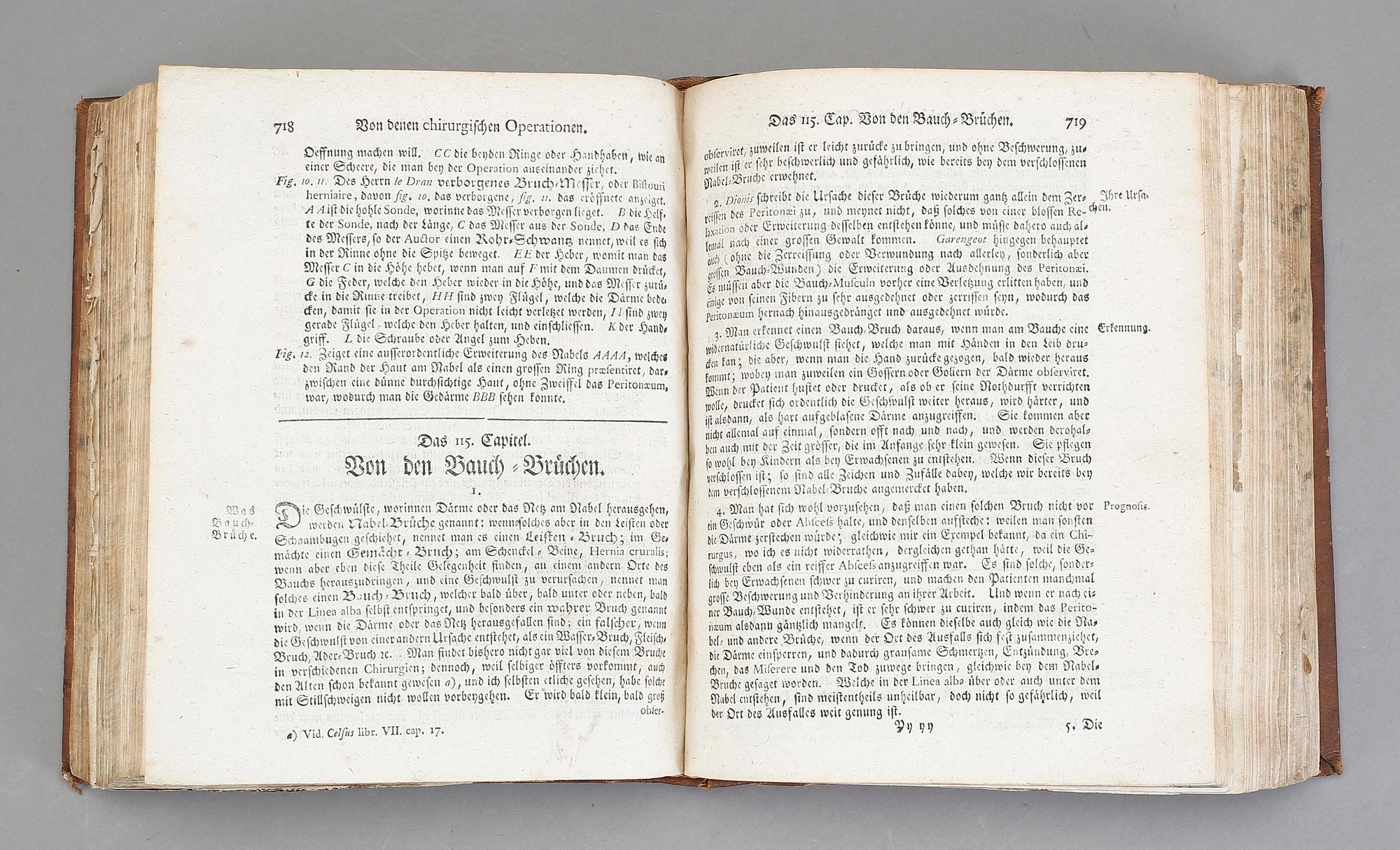 LORENZ HEISTER, 2 vol, Chirurgie in welcher alles was zur sund arznen.., Nürnberg 1752.